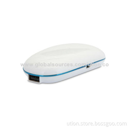 5,200mAh Power Bank for Mobile Phones, with Free Samples and Logo